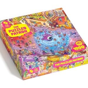 The Magic Puzzle Company THE PUZZLED PATRON dungeons and dragons themed fantasy